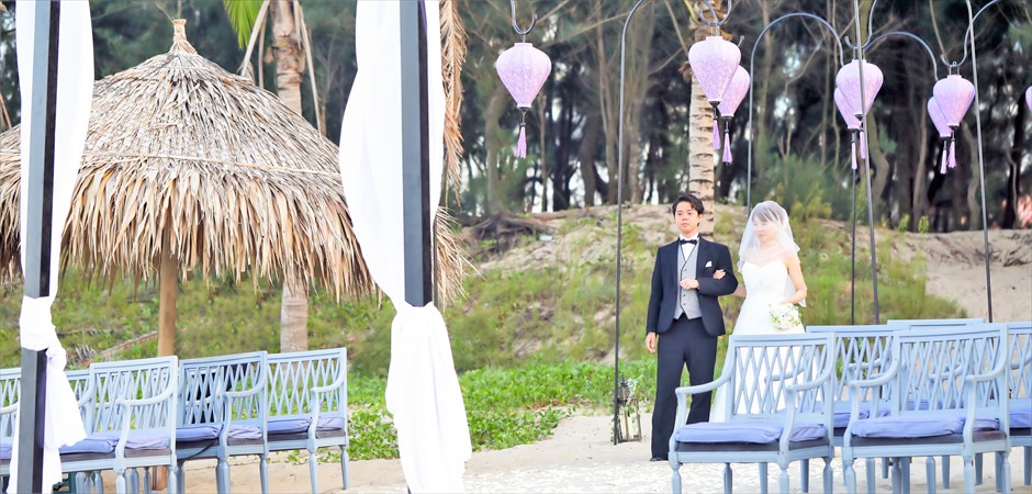 Lantern Wedding at An Bang Beach 